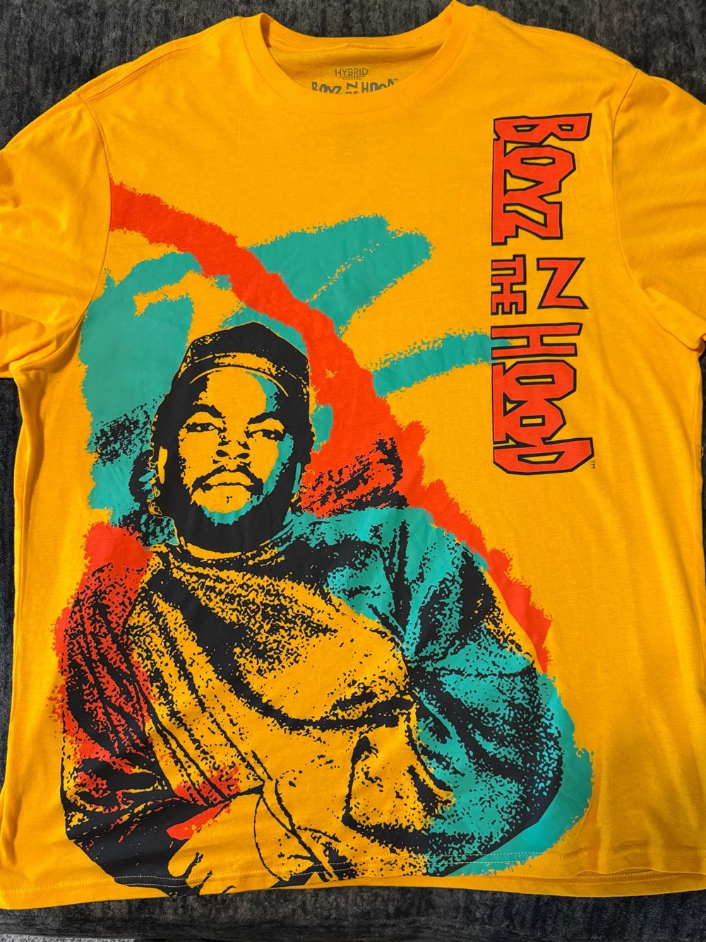 Boyz N The Hood Graphic Tee - Yellow